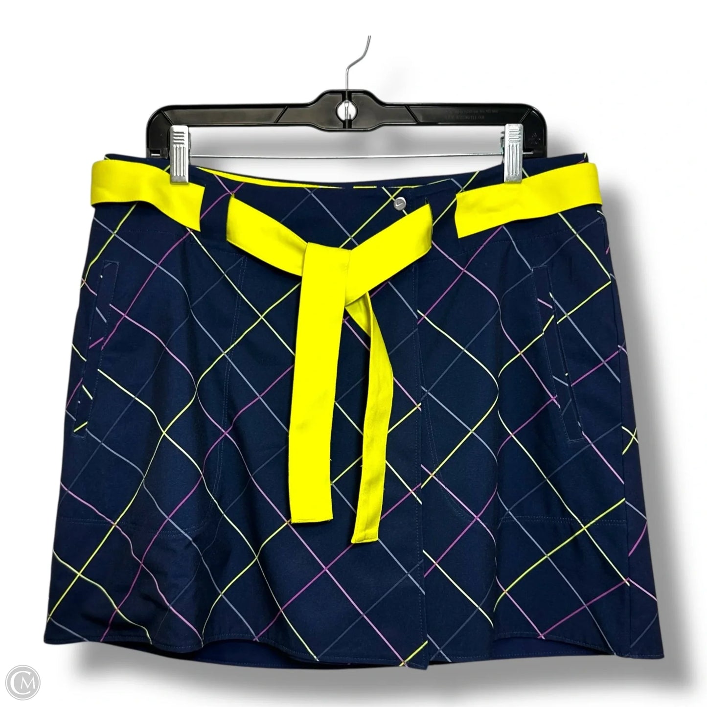 Golf Skort By Nike Apparel In Plaid Pattern, Size: 10