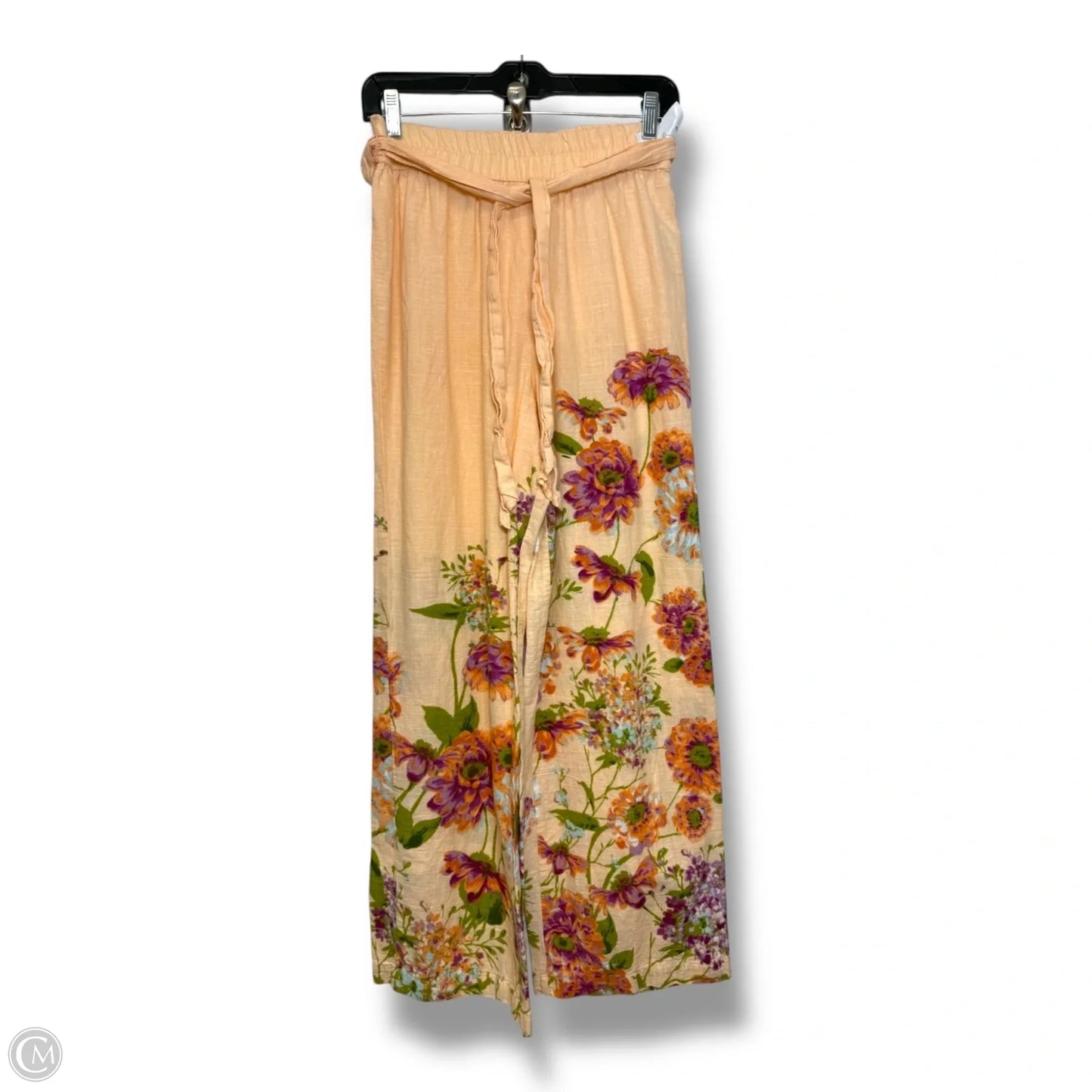 Pants Cropped By Cmf In Peach, Size: S