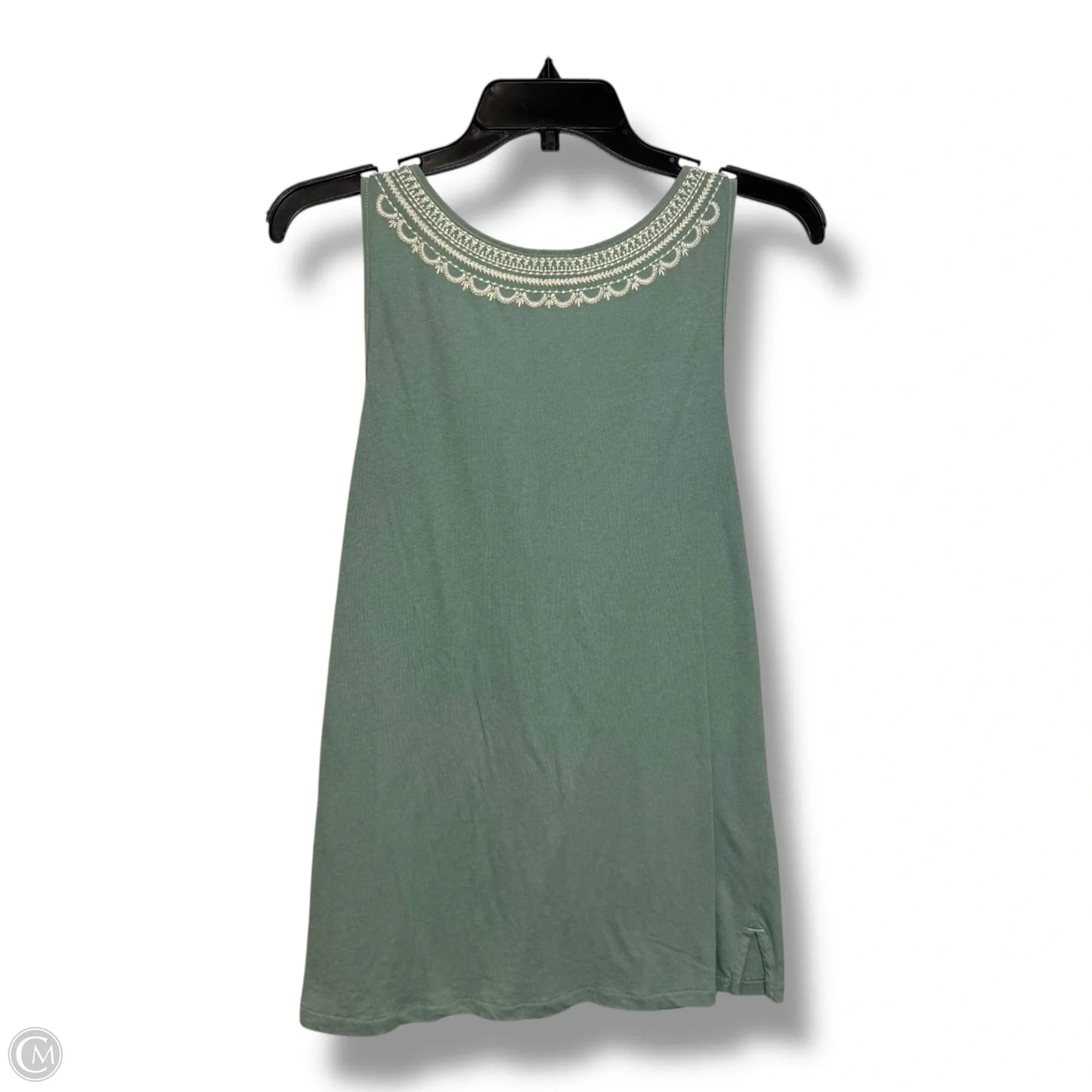 Top Sleeveless Basic By J. Crew In Green, Size: S