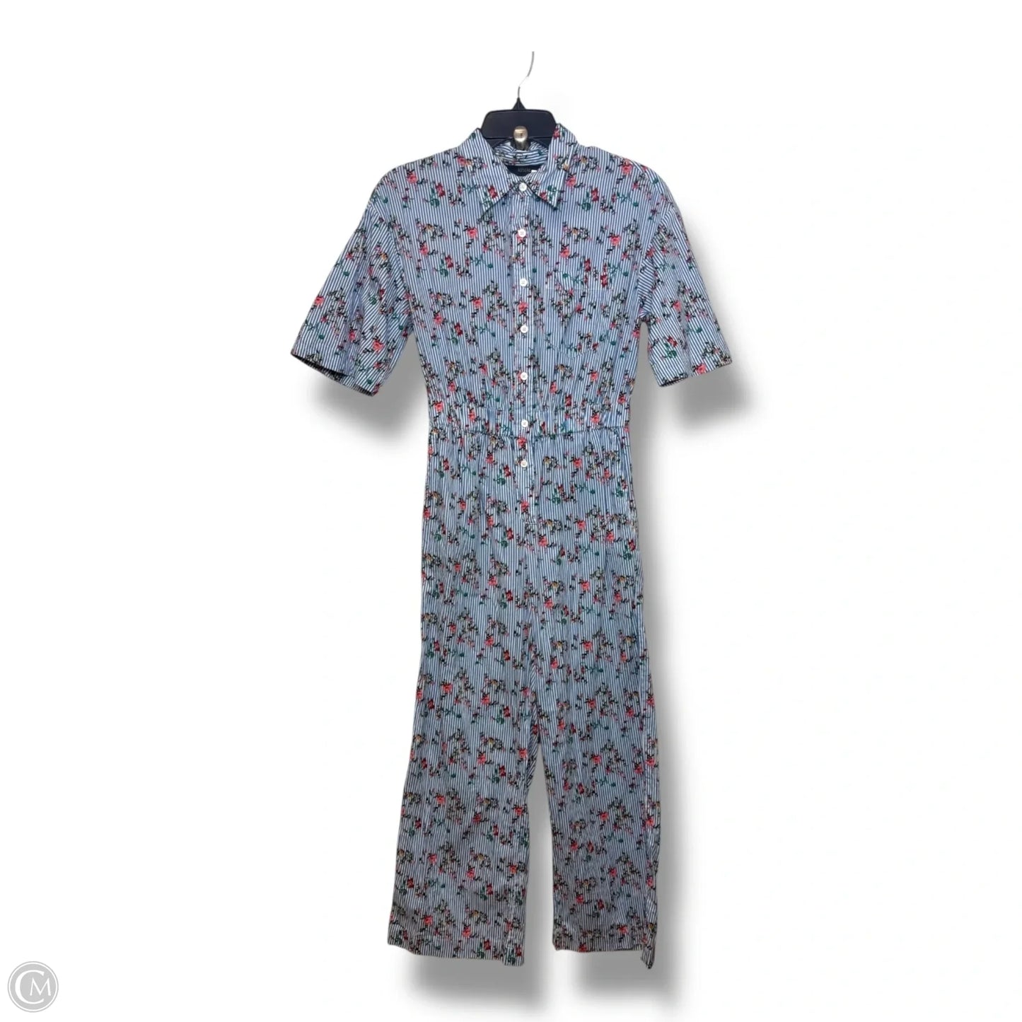 Jumpsuit By Cme In Floral Print, Size: S