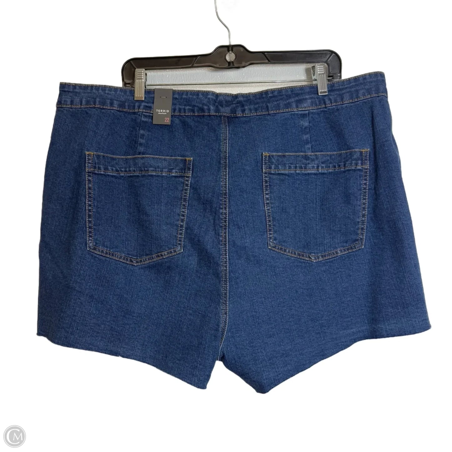 Skort By Torrid In Blue Denim, Size: 22