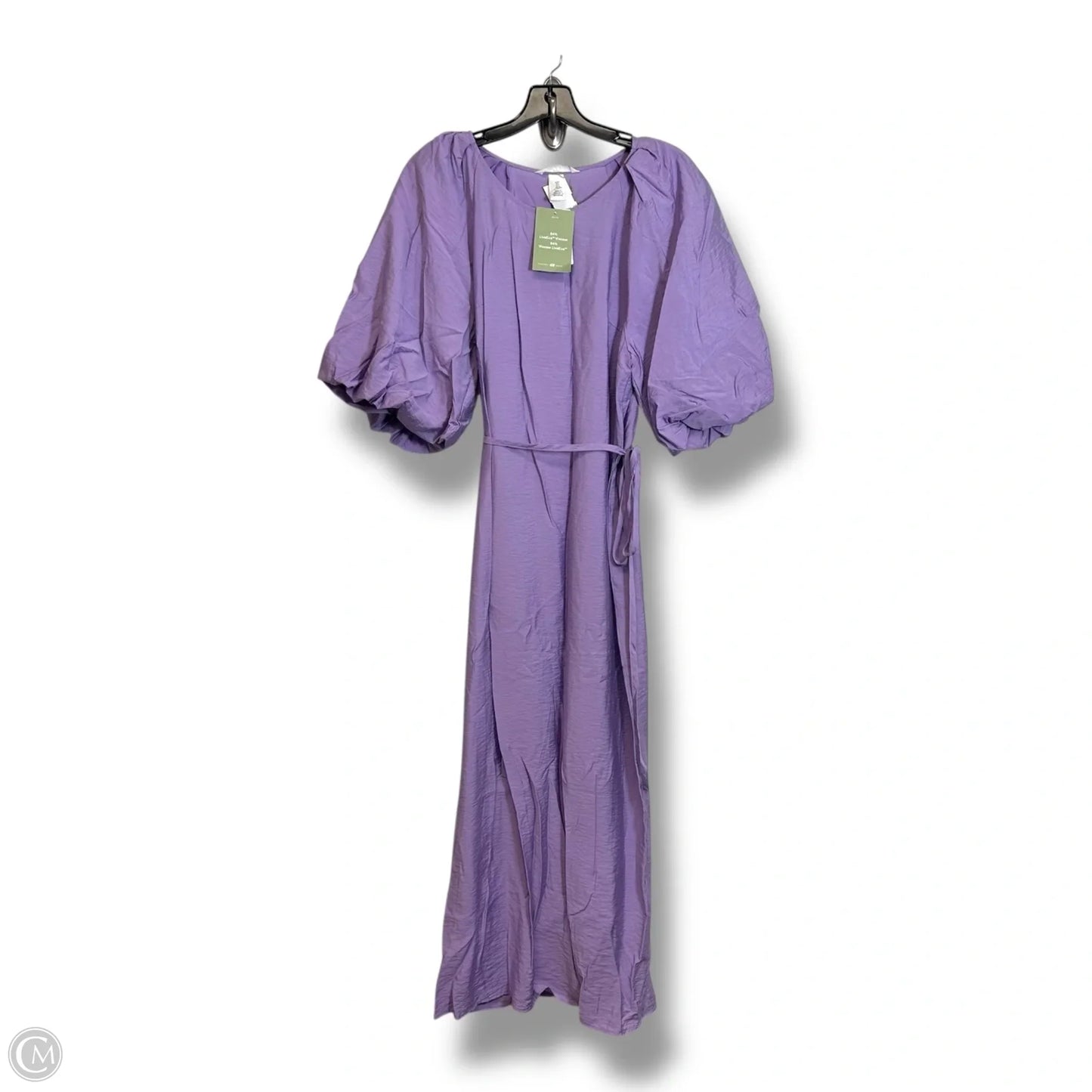 Dress Casual Maxi By H&m In Purple, Size: S