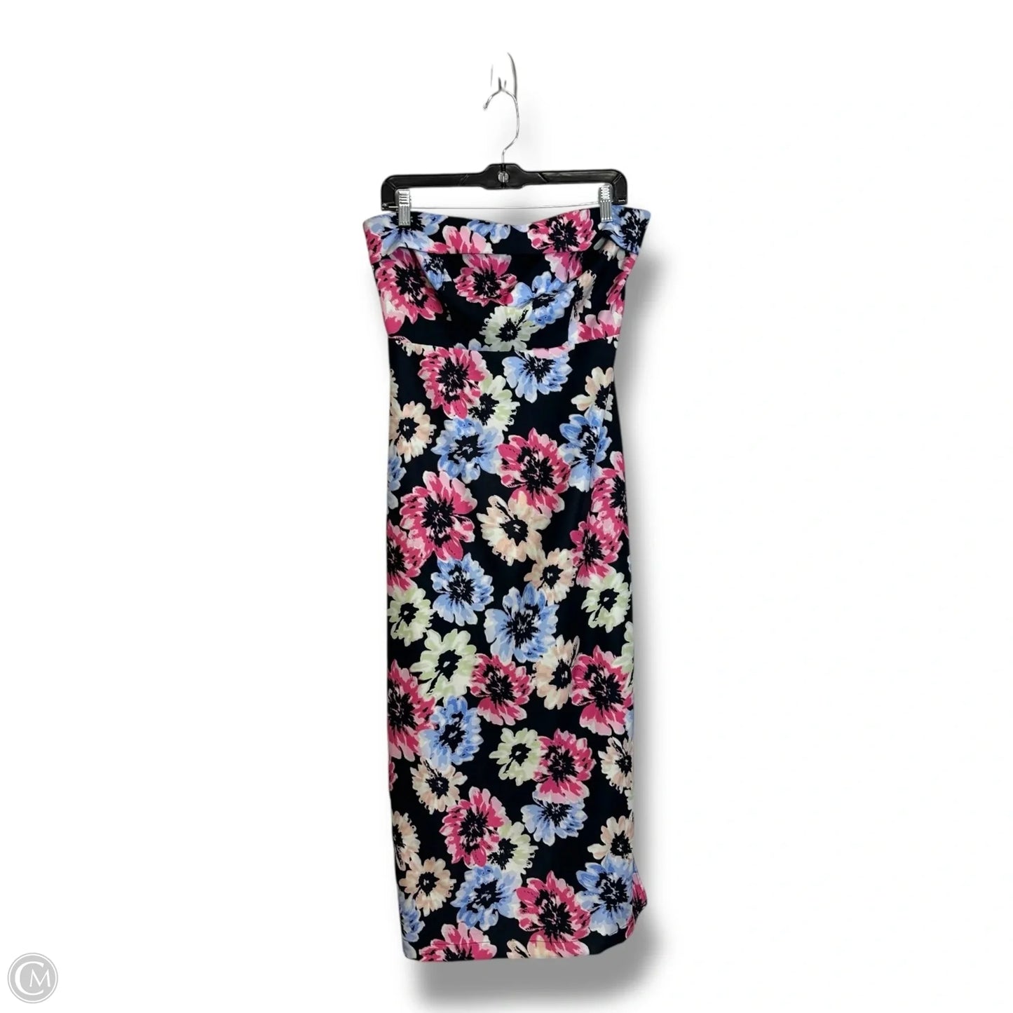 Dress Party Midi By Clothes Mentor In Floral Print, Size: M