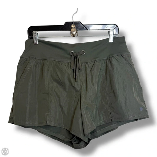 Athletic Shorts By Apana In Green, Size: L
