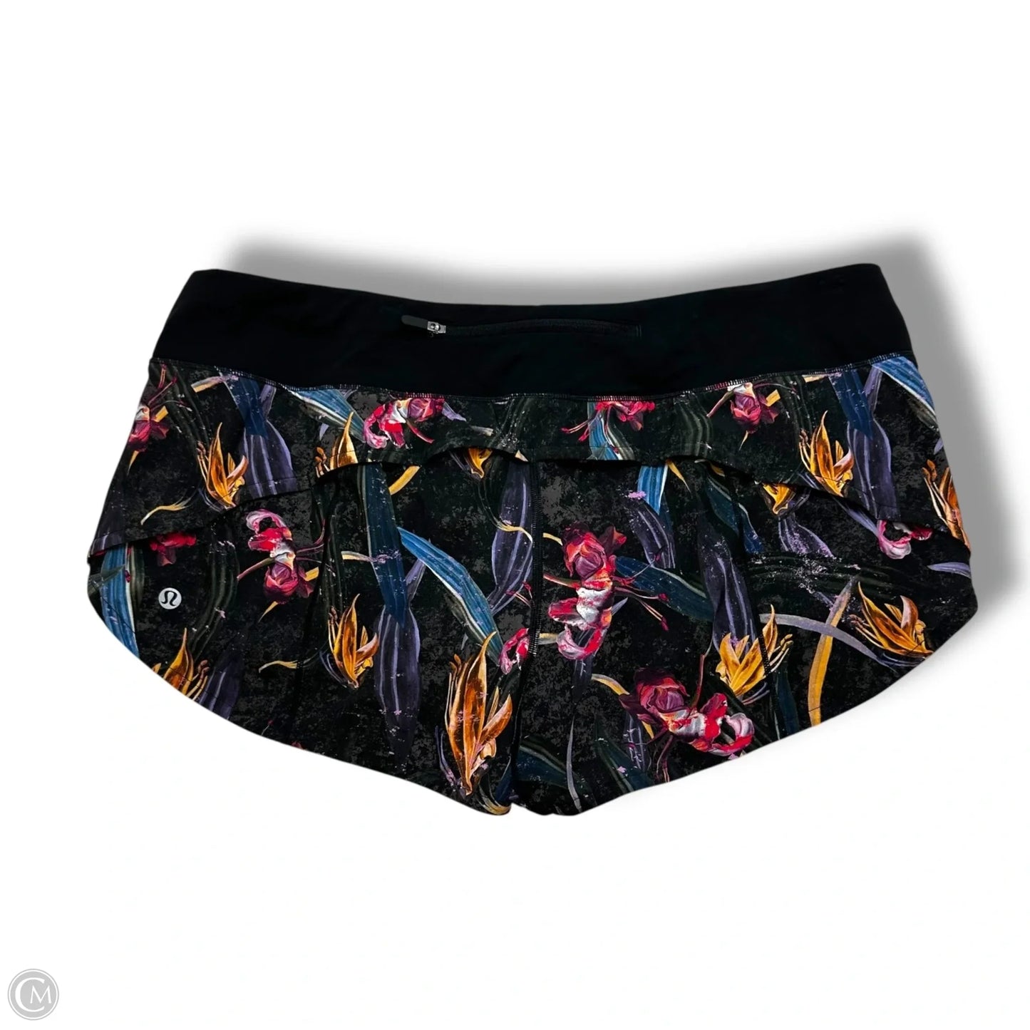 Athletic Shorts By Lululemon In Black, Size: 12