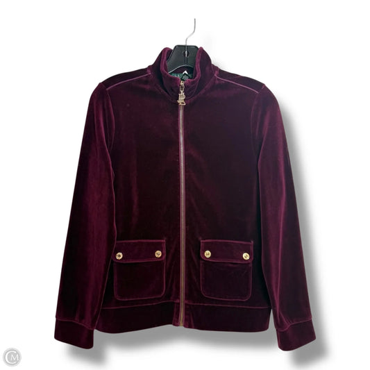 Jacket Other By Lauren By Ralph Lauren In Maroon, Size: Mp