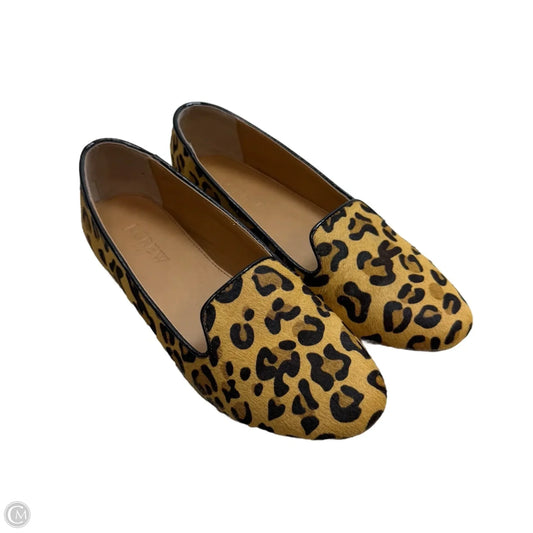 Shoes Flats By J. Crew In Animal Print, Size: 6