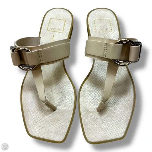 Sandals Flats By Dolce Vita In Ivory, Size: 8