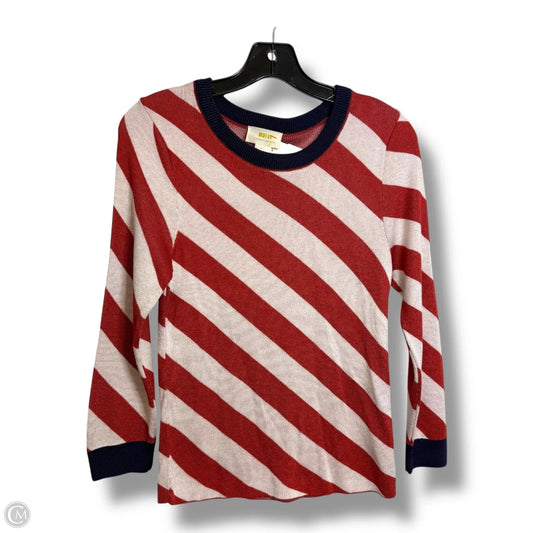 Top Long Sleeve By Maeve In Red, Size: Xs