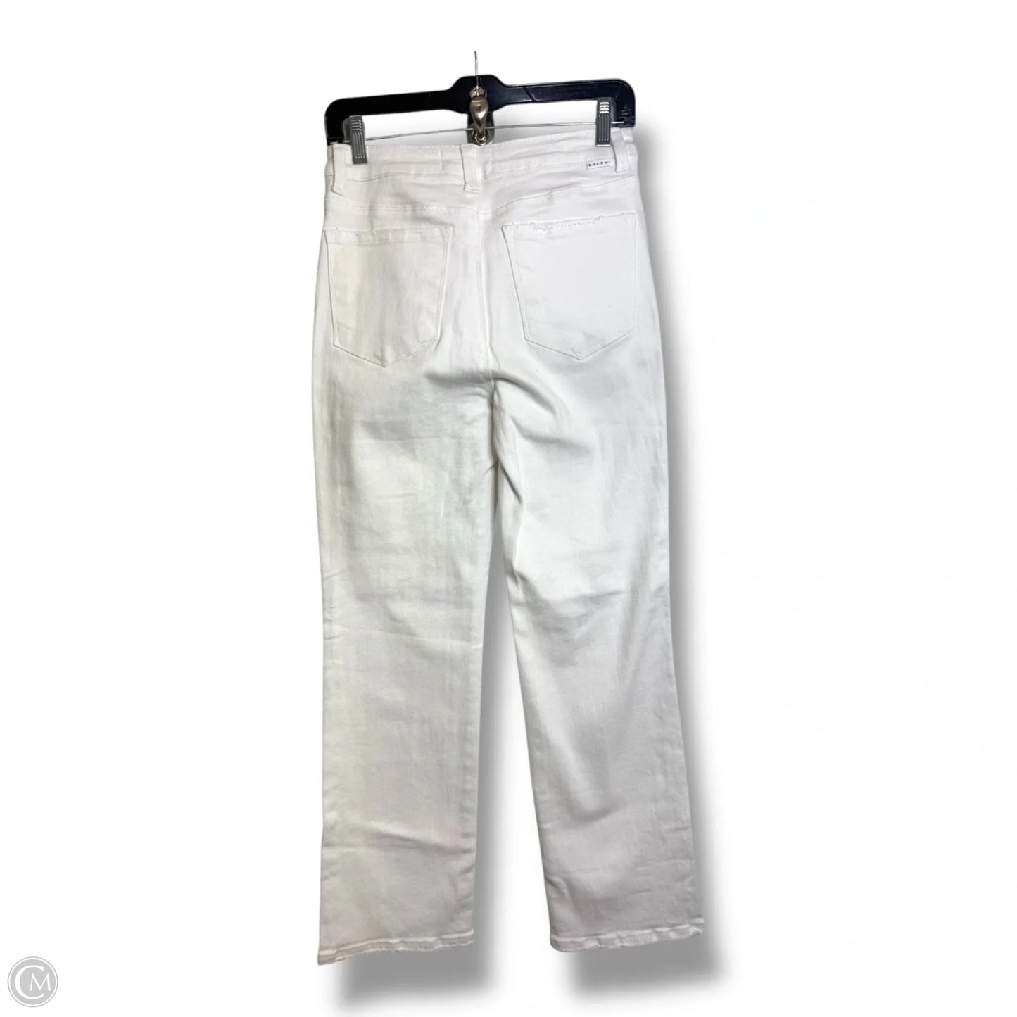 Jeans Wide Leg By Risen In White, Size: 5