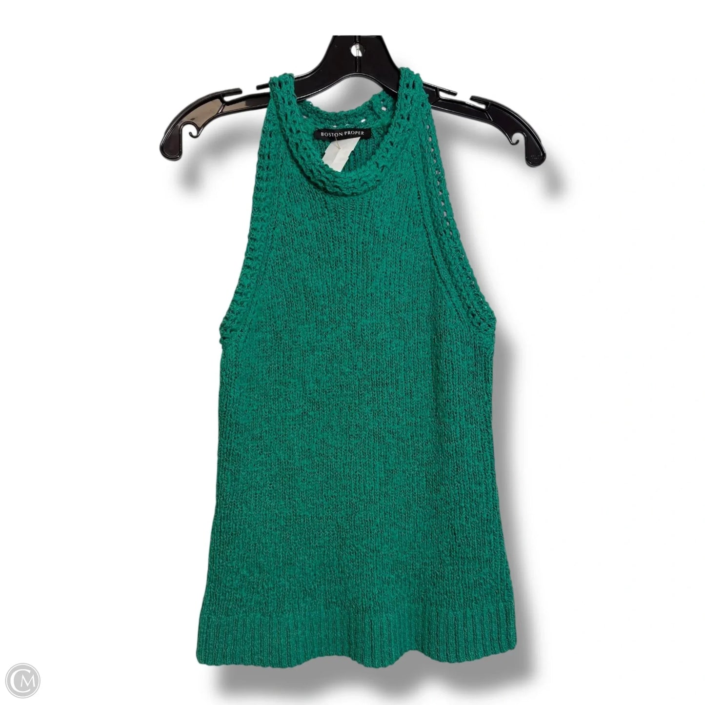 Tank Top By Boston Proper In Green, Size: S