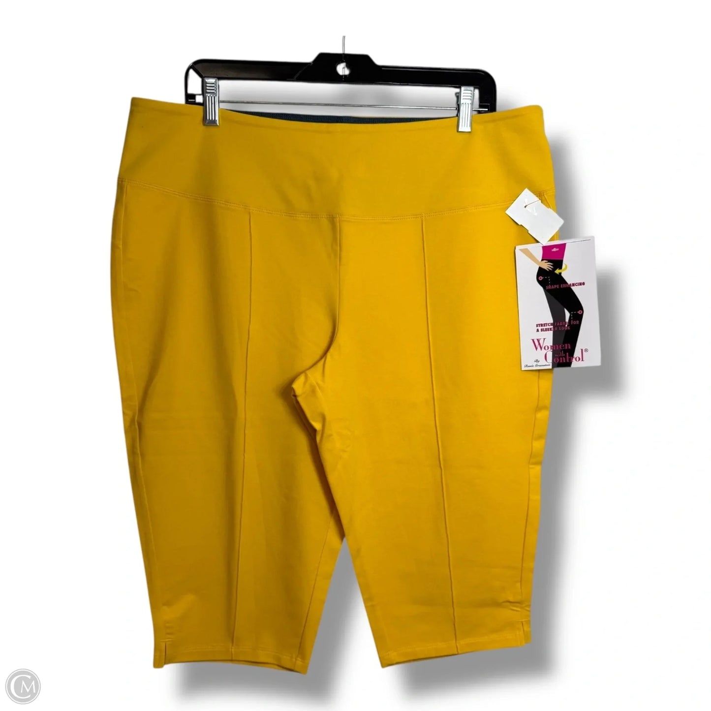 Shorts By Clothes Mentor In Yellow, Size: Xlp