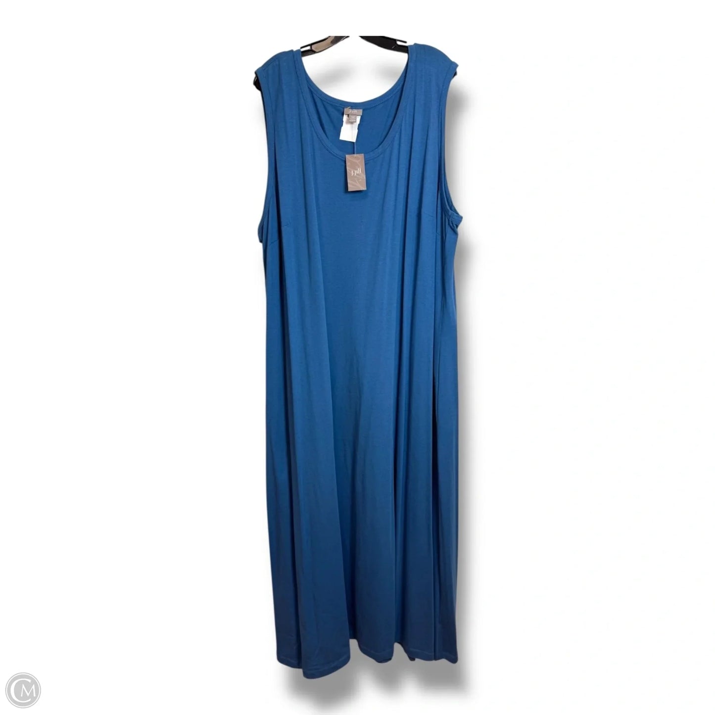 Dress Casual Maxi By J. Jill In Blue, Size: 4x