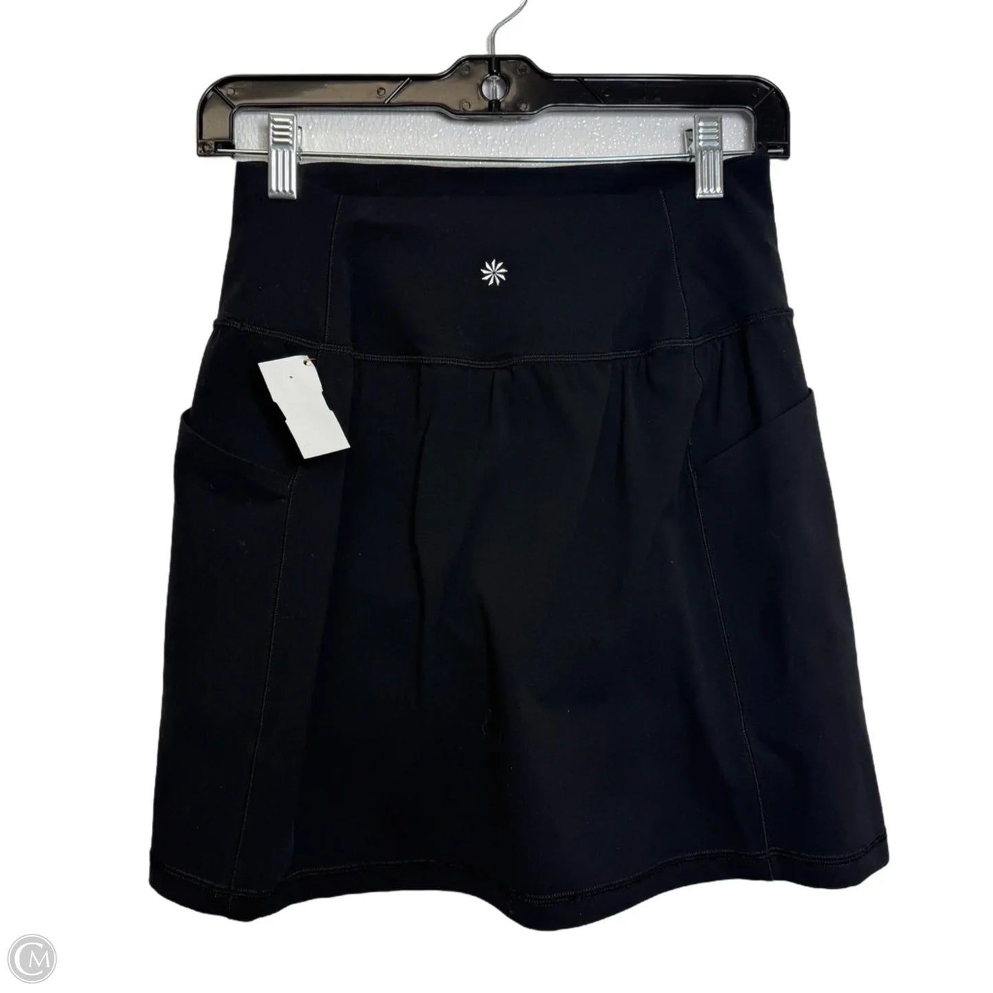 Athletic Skort By Athleta In Black, Size: Xs