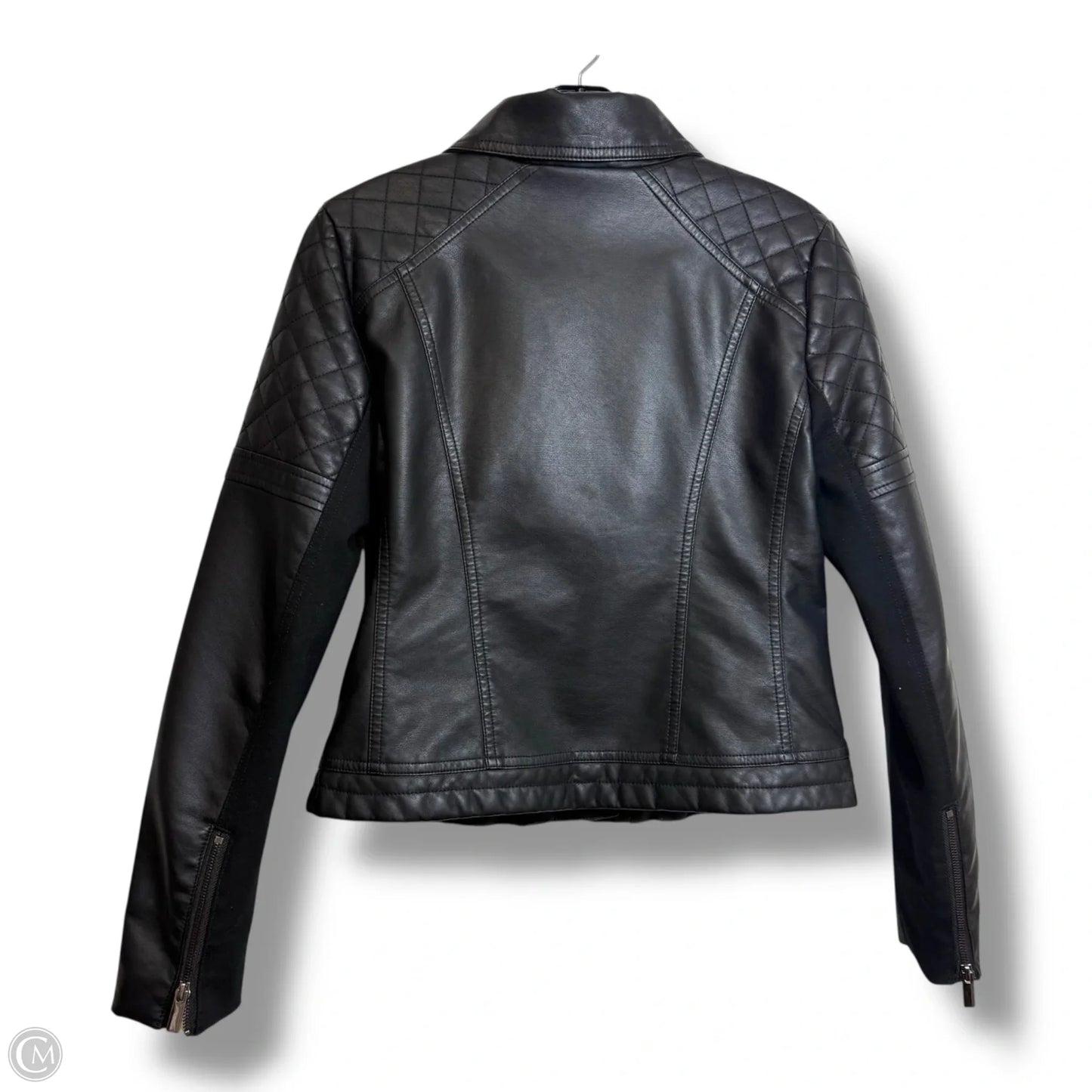 Jacket Moto By New York And Co In Black, Size: Xs