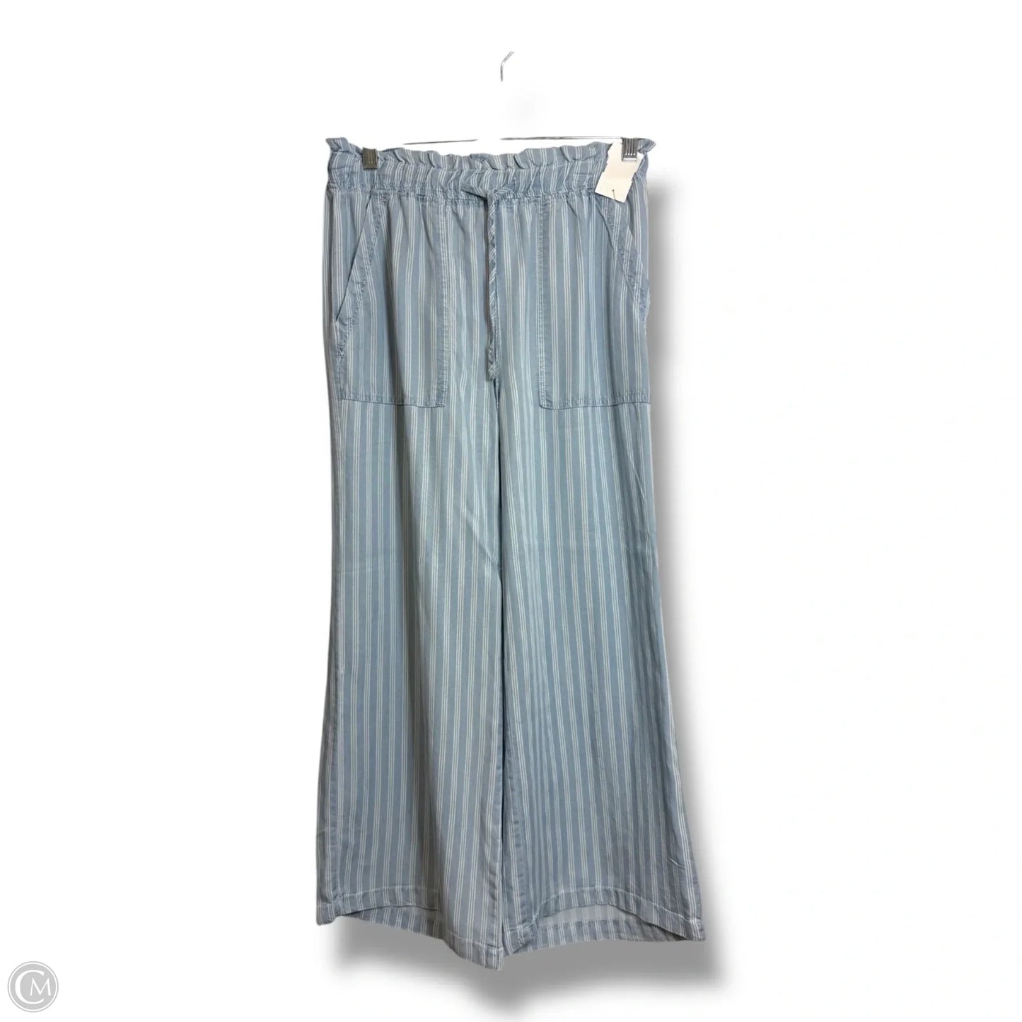 Pants Wide Leg By Thread And Supply In Striped Pattern, Size: Xs