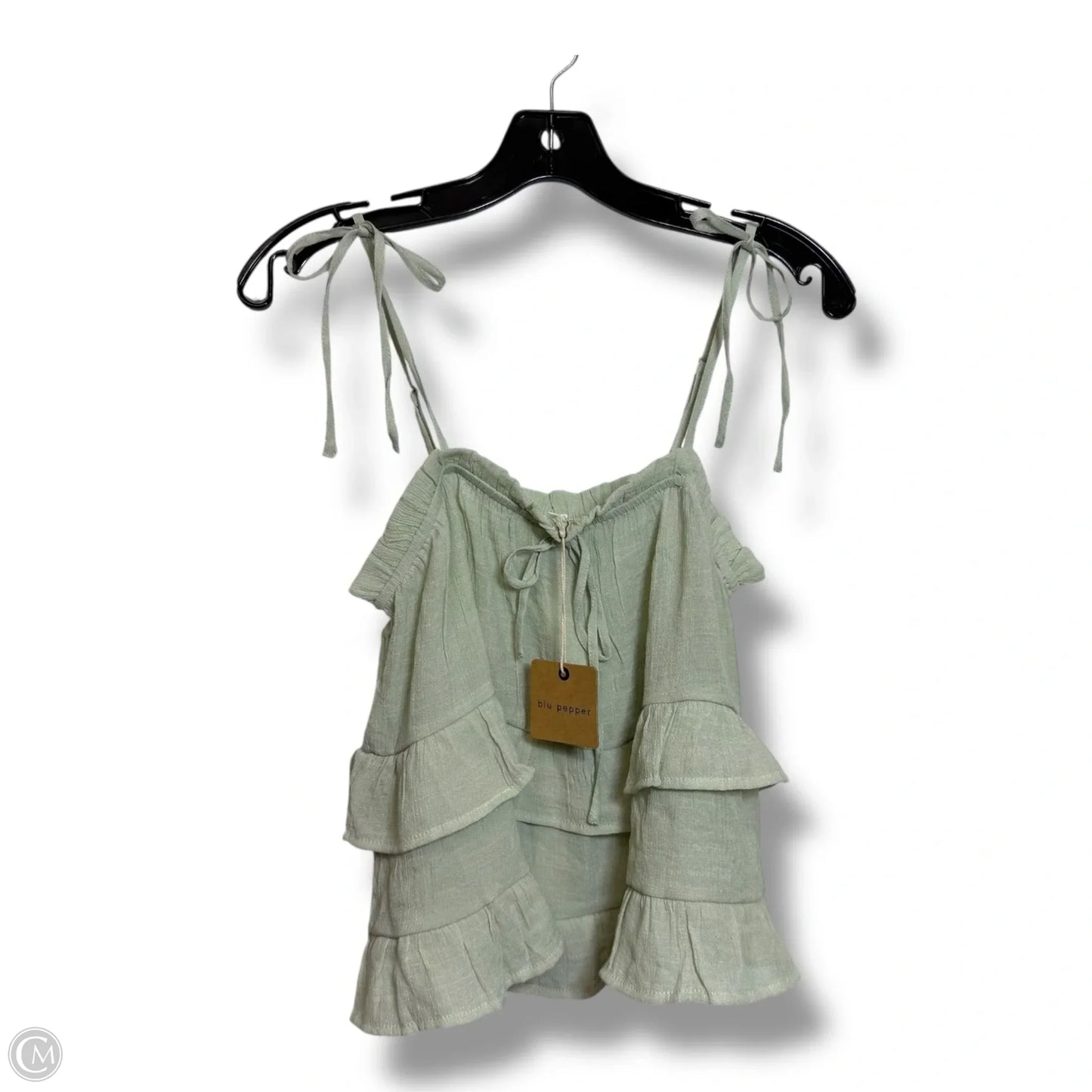 Tank Top By Blu Pepper In Green, Size: S
