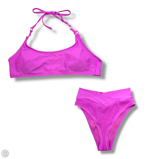 Swimsuit 2pc By Aerie In Pink, Size: M