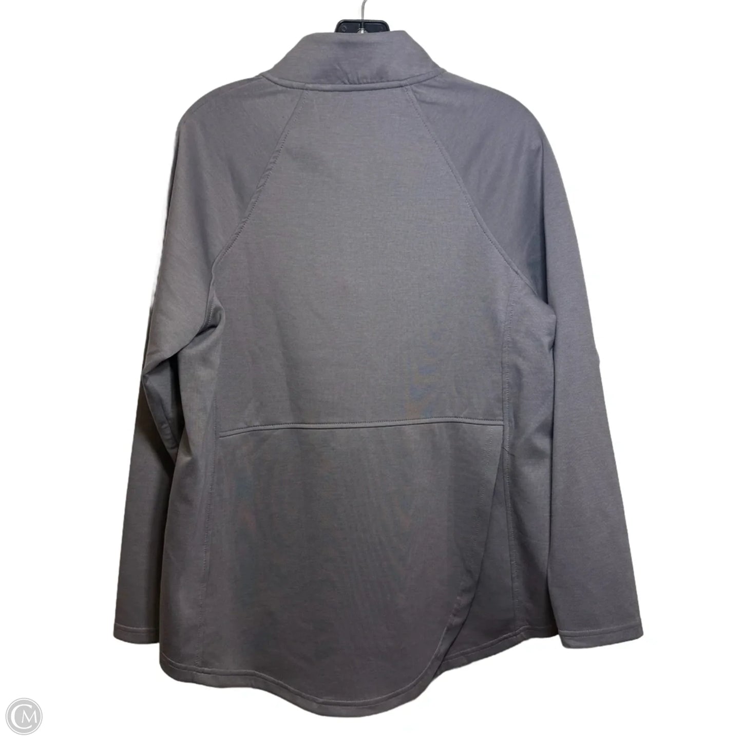 Athletic Jacket By Clothes Mentor In Grey, Size: Xl
