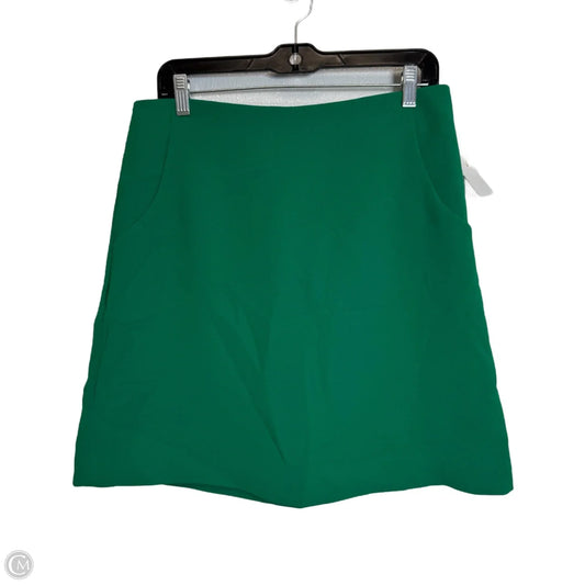 Skirt Mini & Short By J. Crew In Green, Size: 10