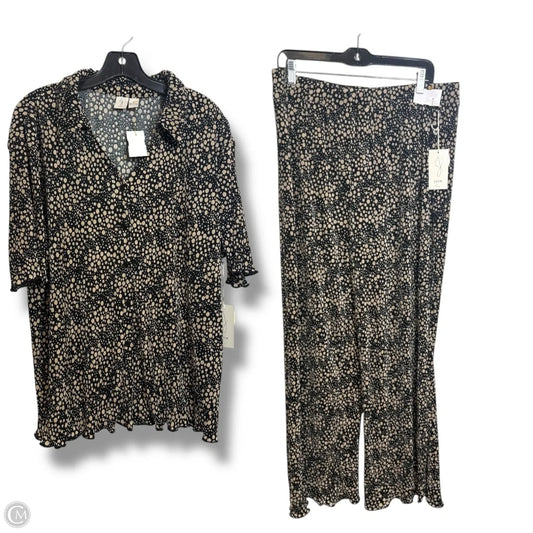 Pants Set 2pc By Joie In Black, Size: Xl