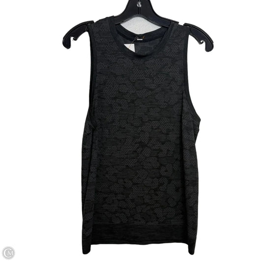 Athletic Tank Top By Lululemon In Grey, Size: M