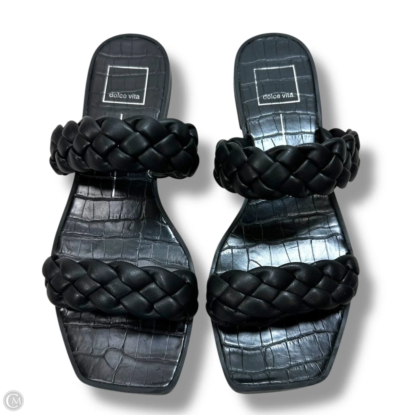 Sandals Flats By Dolce Vita In Black, Size: 8