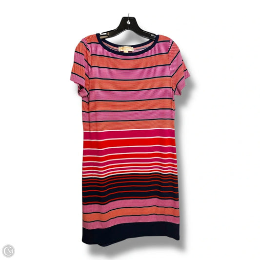 Dress Casual Short By Michael By Michael Kors In Striped Pattern, Size: M