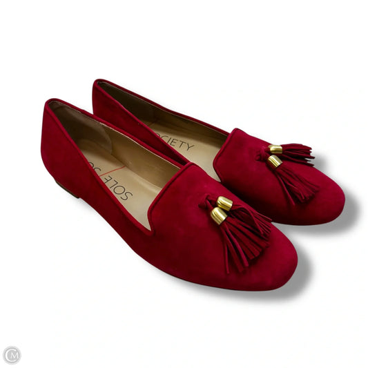 Shoes Flats By Sole Society In Red, Size: 8