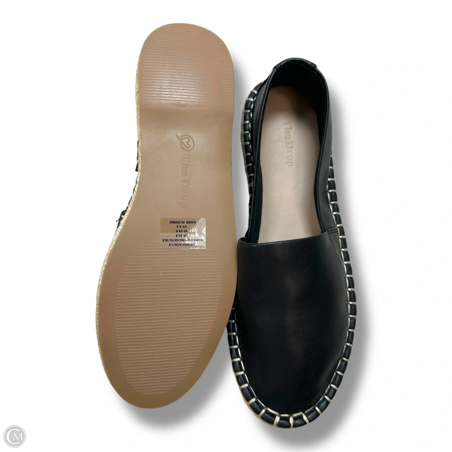 Shoes Flats By The Drop In Black, Size: 7.5