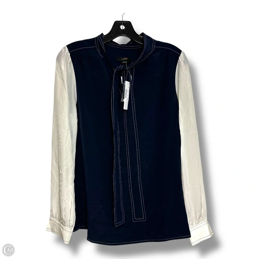 Top Long Sleeve By J. Crew In Navy, Size: S