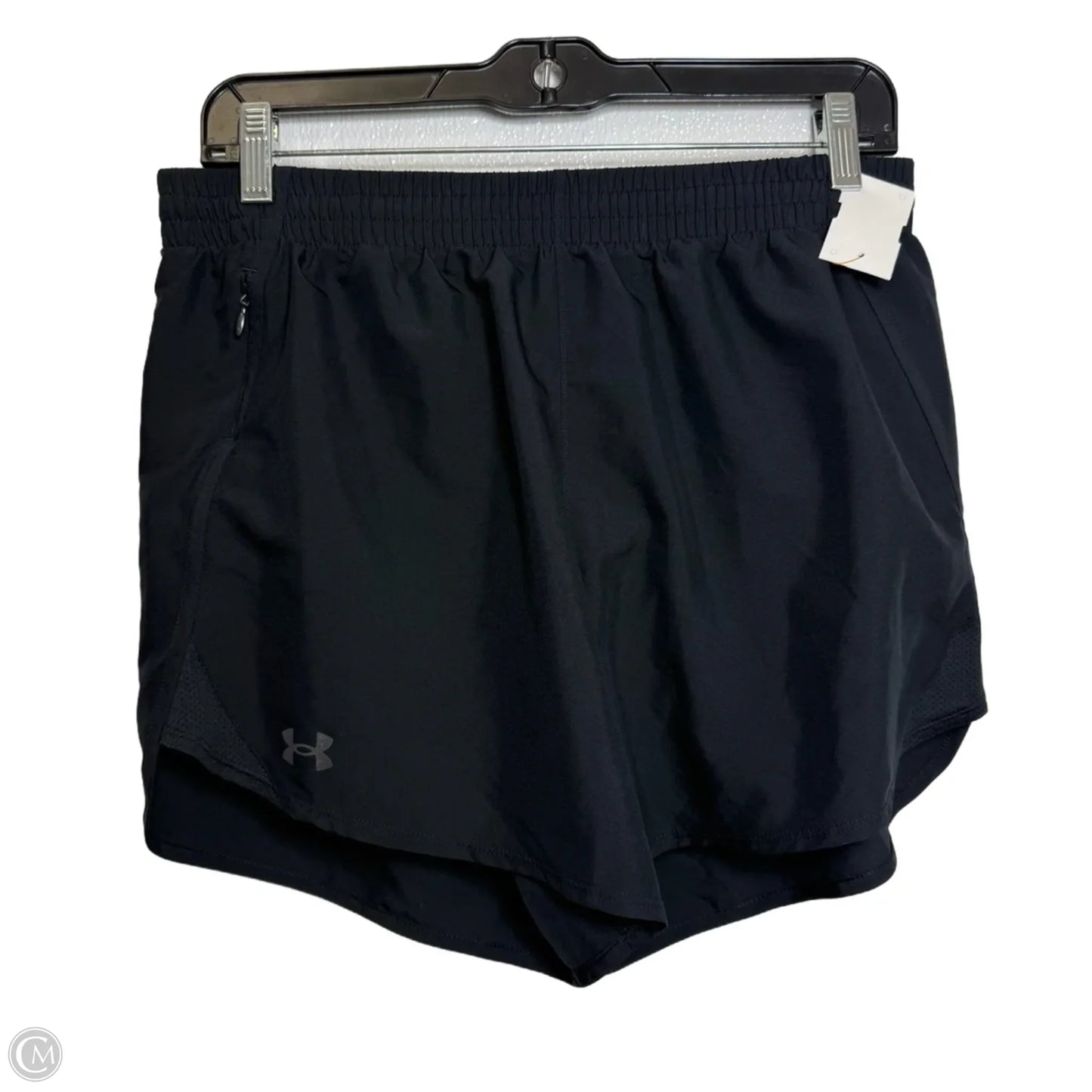 Athletic Shorts By Under Armour In Black, Size: M