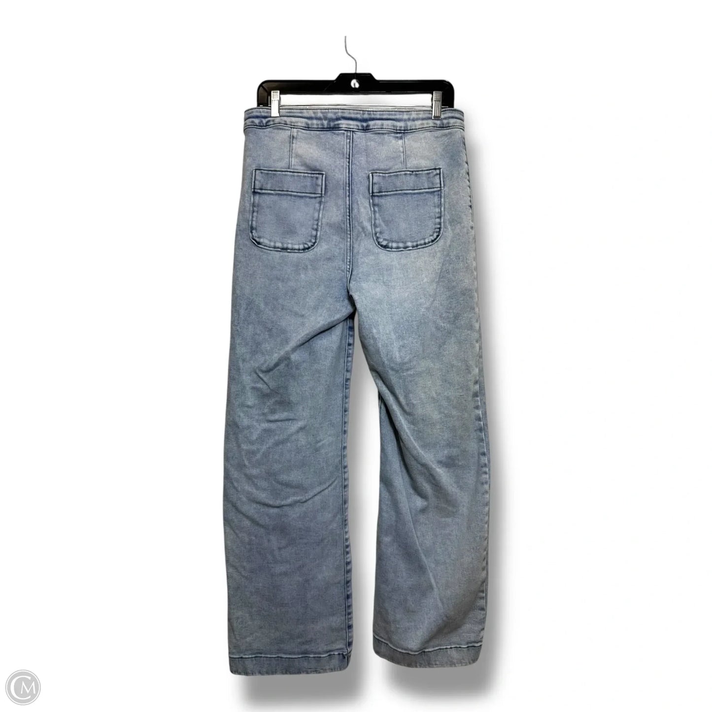 Jeans Wide Leg By Lc Lauren Conrad In Blue Denim, Size: 10