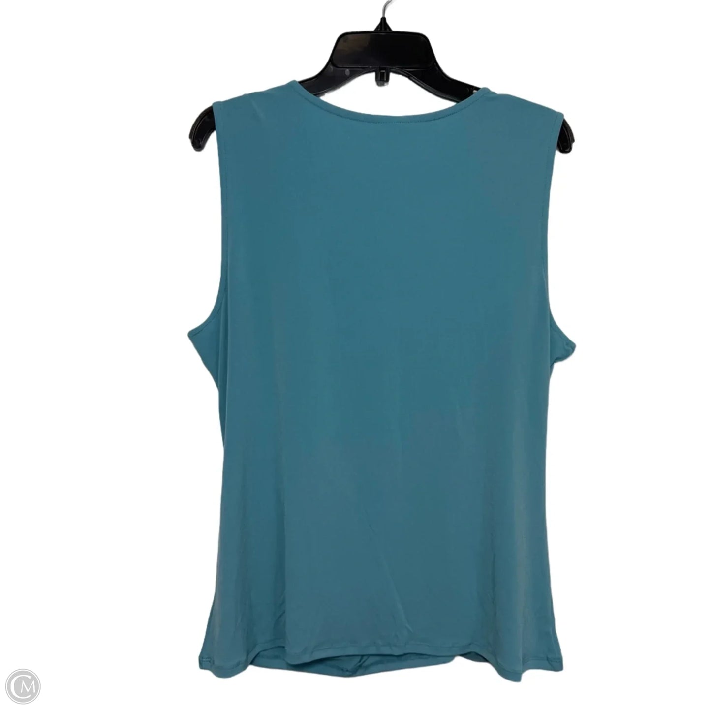 Top Sleeveless By Zenana Outfitters In Aqua, Size: 1x