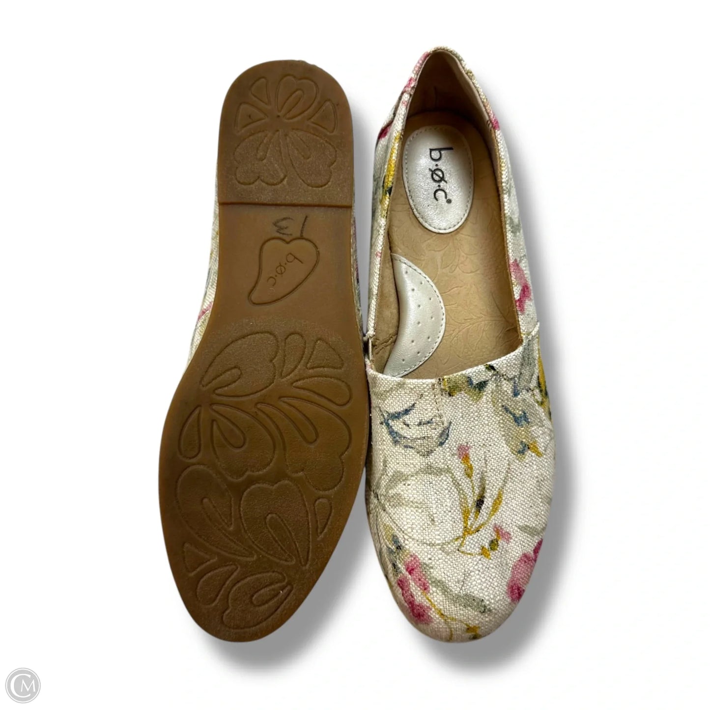 Shoes Flats By Boc In Floral Print, Size: 10