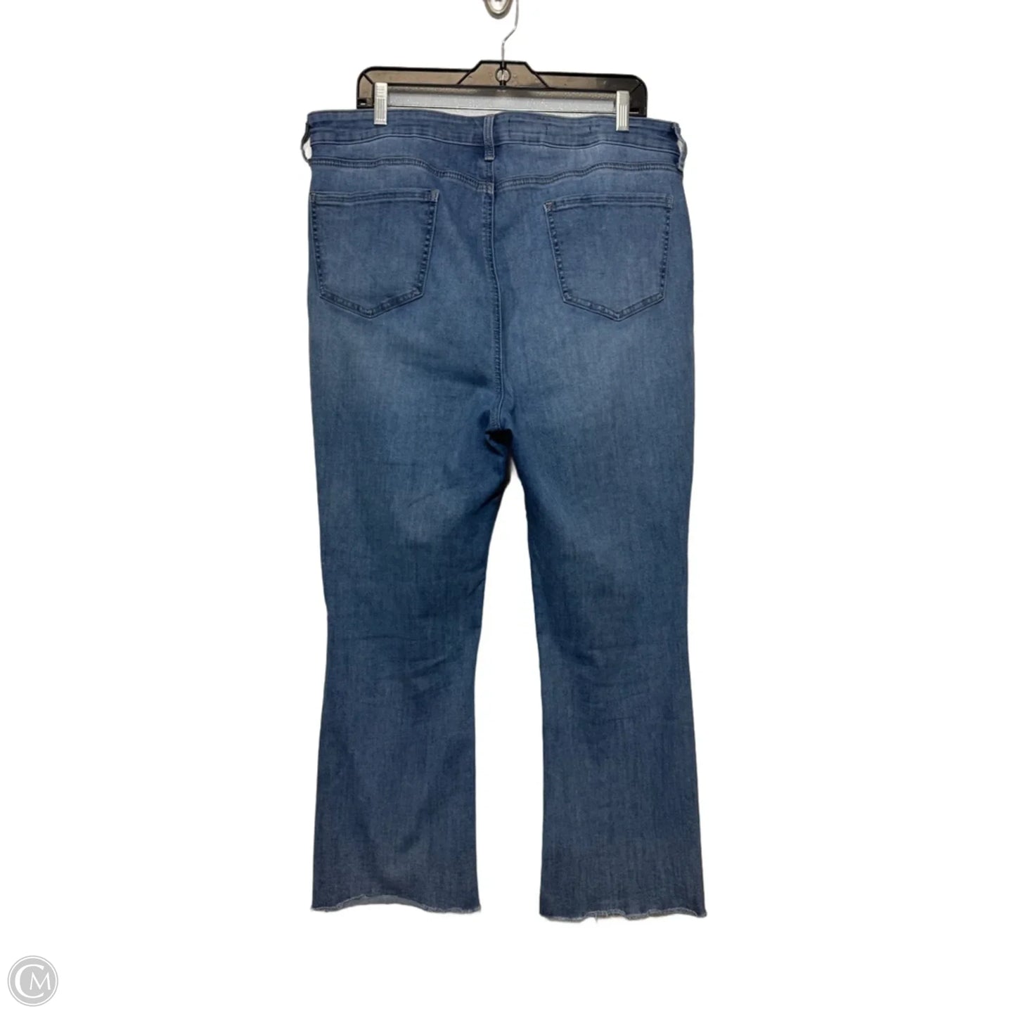 Jeans Straight By Not Your Daughters Jeans In Blue Denim, Size: 16
