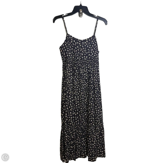 Dress Casual Midi By Madewell In Floral Print, Size: 4