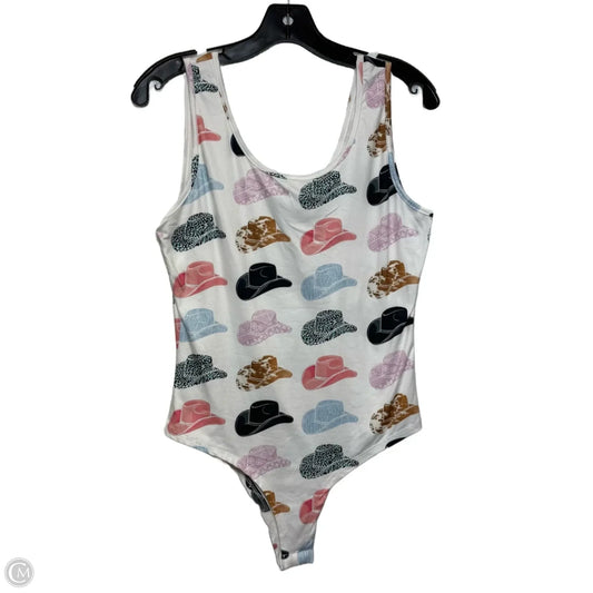 Bodysuit By Clothes Mentor In Multi-colored, Size: L