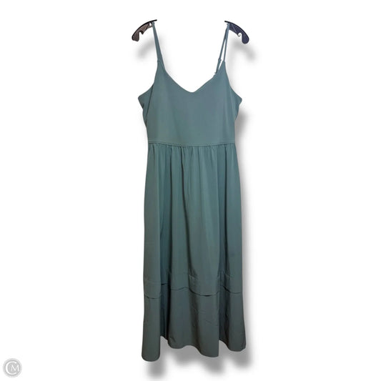Athletic Dress By Athleta In Green, Size: Mp