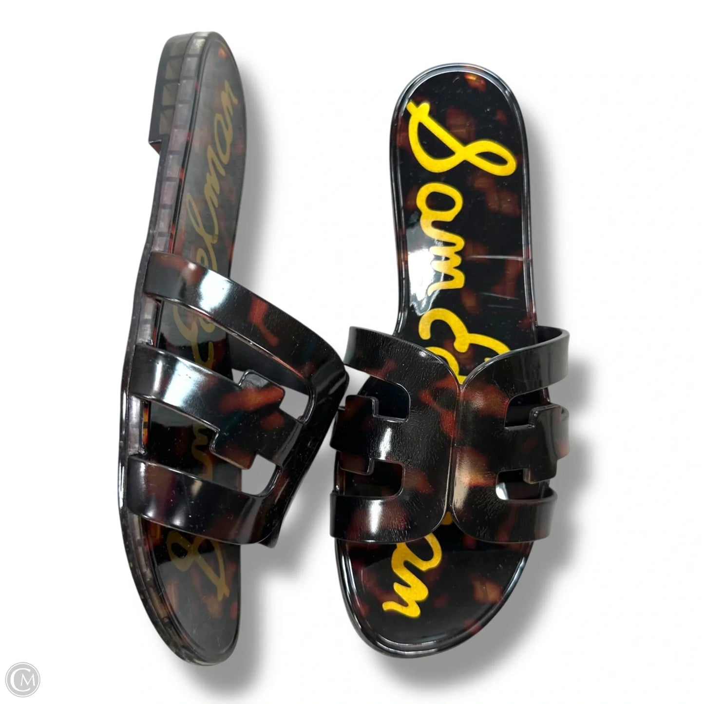 Sandals Flats By Sam Edelman In Tortoise Shell Print, Size: 7