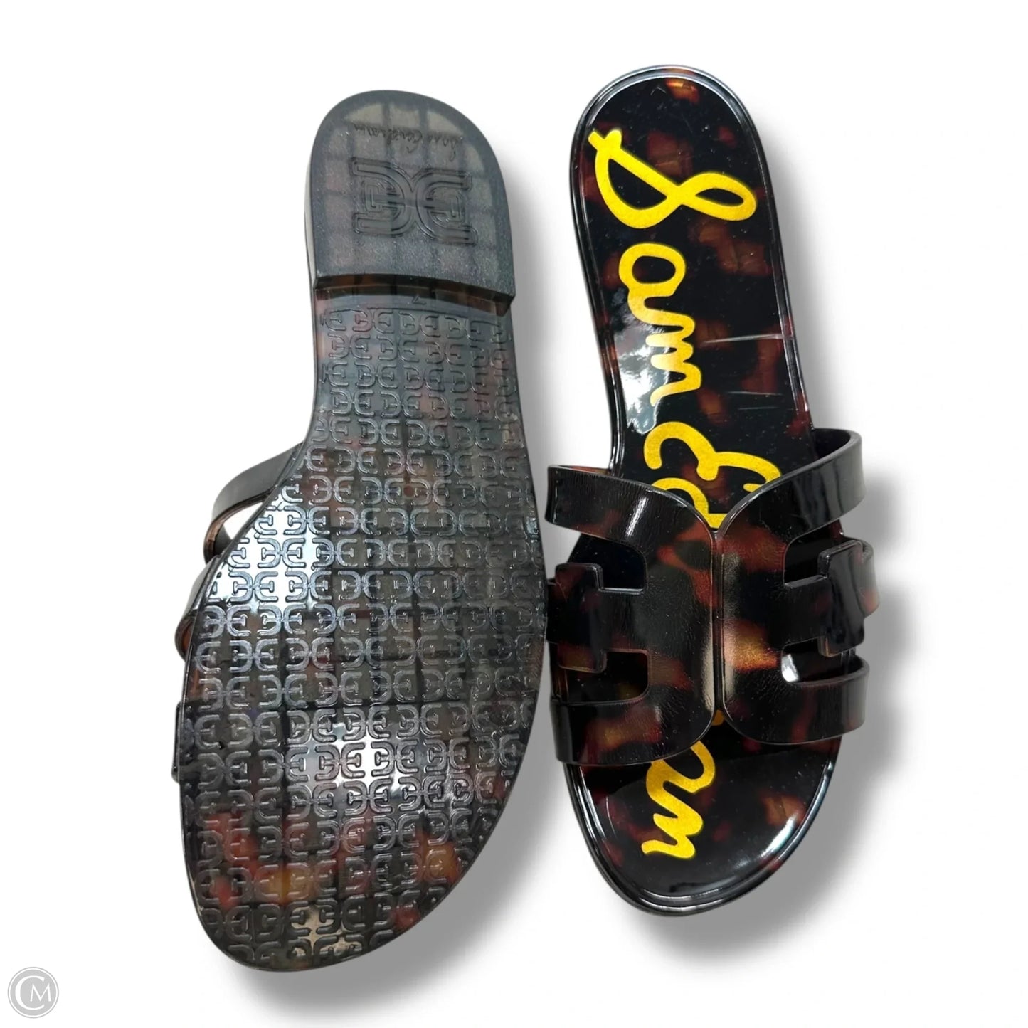 Sandals Flats By Sam Edelman In Tortoise Shell Print, Size: 7