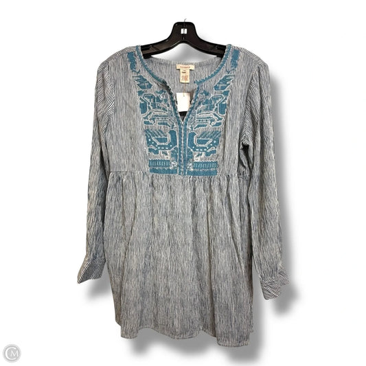 Top Long Sleeve By Sundance In Striped Pattern, Size: Sp
