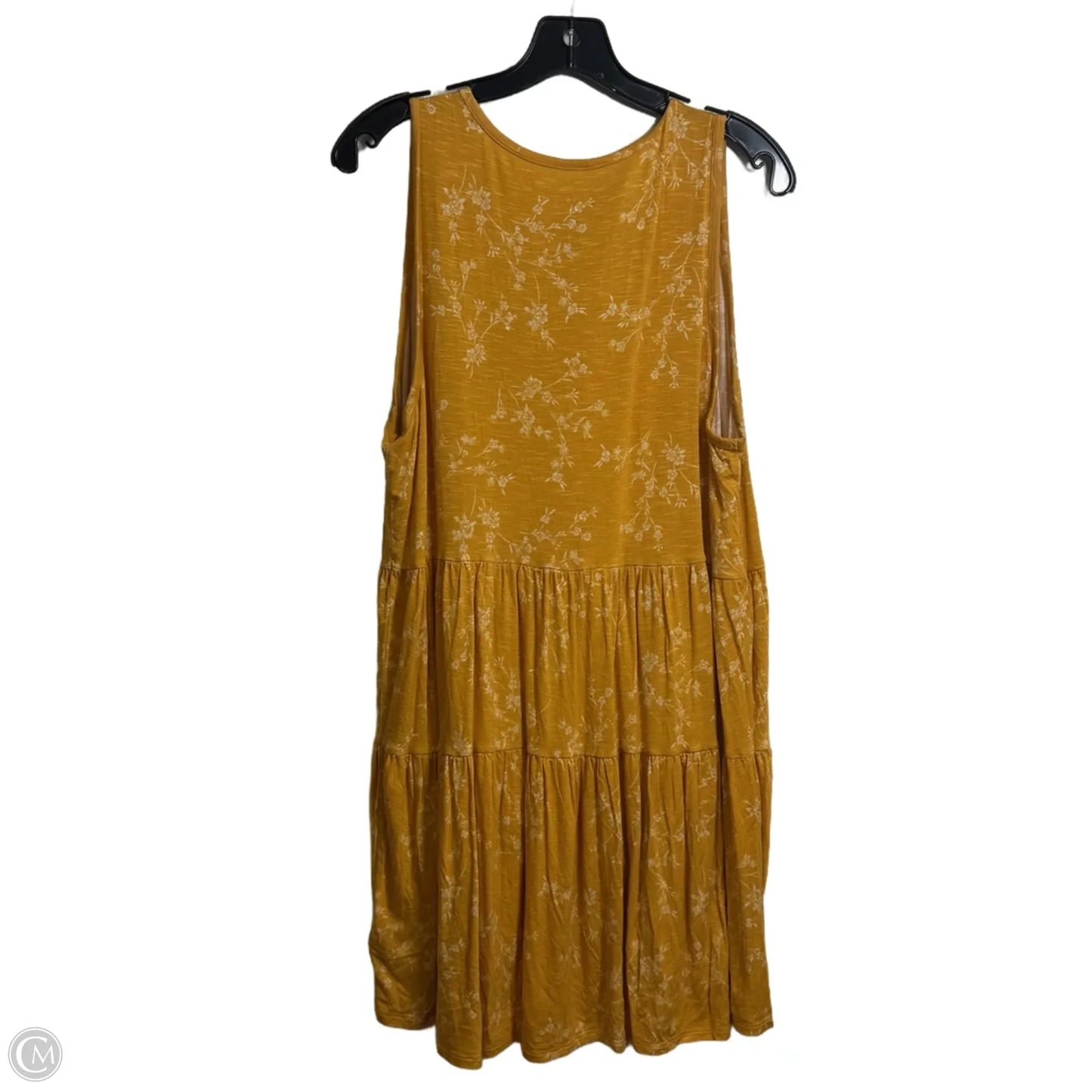 Top Sleeveless By Torrid In Yellow, Size: 2x