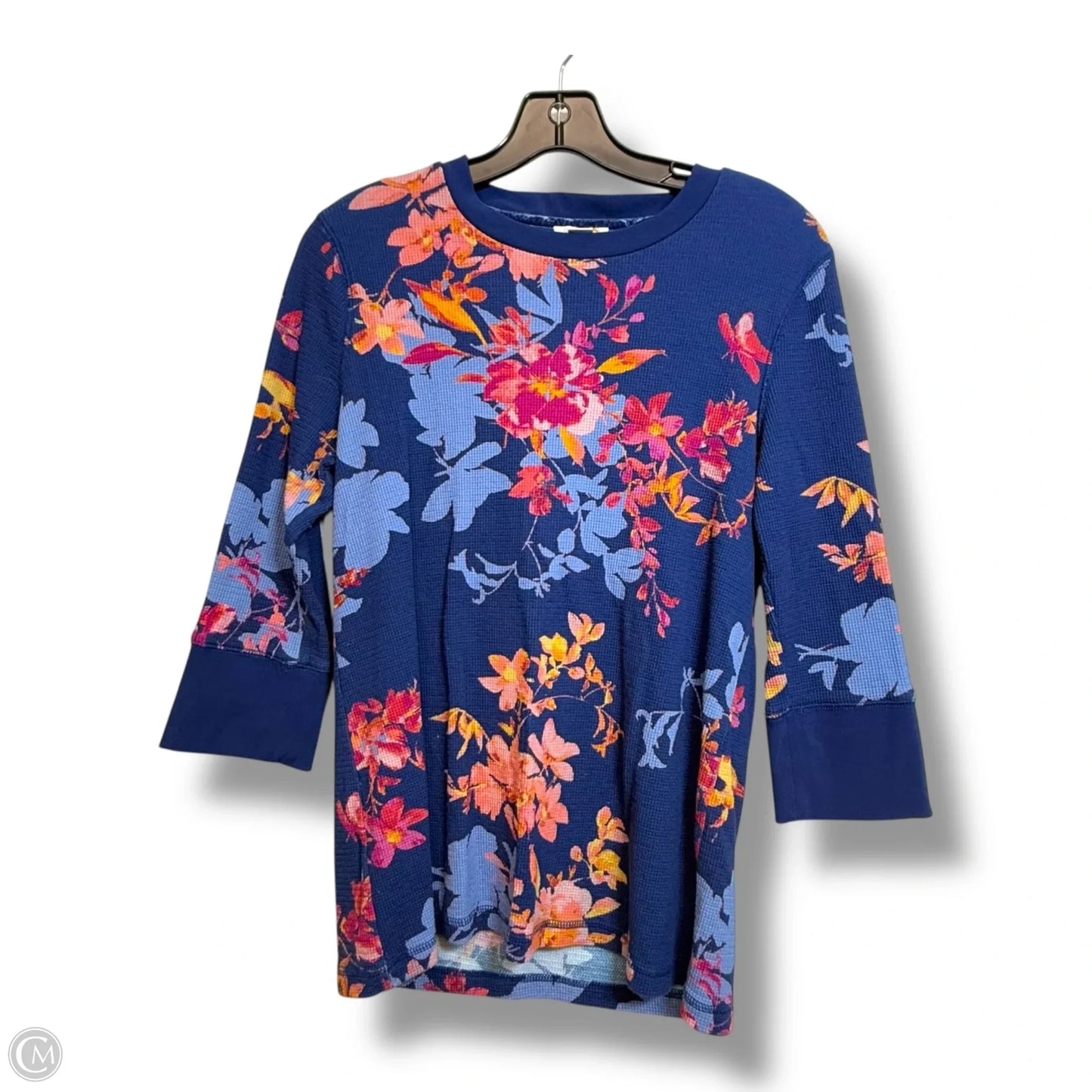 Top Long Sleeve By Sundance In Floral Print, Size: M