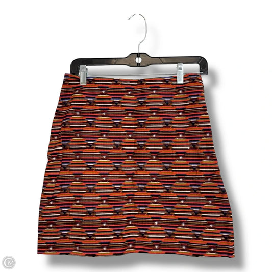 Skirt Mini & Short By Loft In Multi-colored, Size: 0