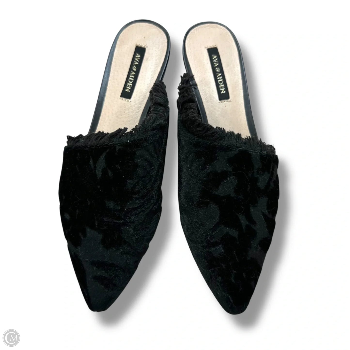 Shoes Flats By Clothes Mentor In Black, Size: 6.5
