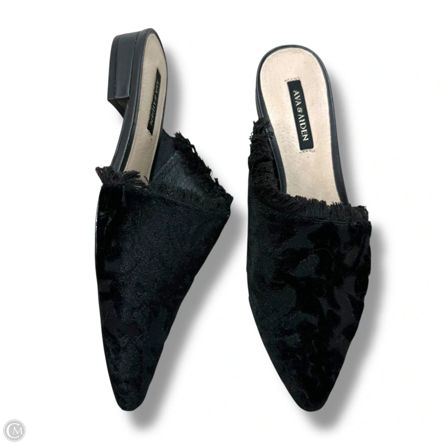 Shoes Flats By Clothes Mentor In Black, Size: 6.5