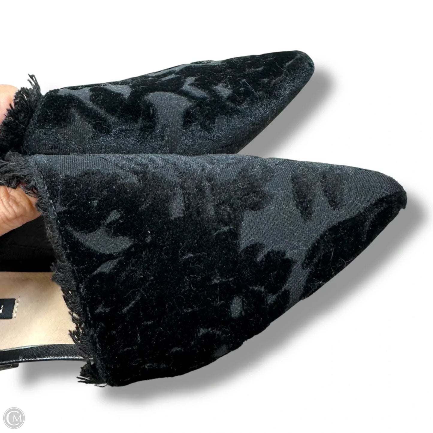 Shoes Flats By Clothes Mentor In Black, Size: 6.5