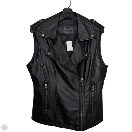 Vest Other By Max Studio In Black, Size: M