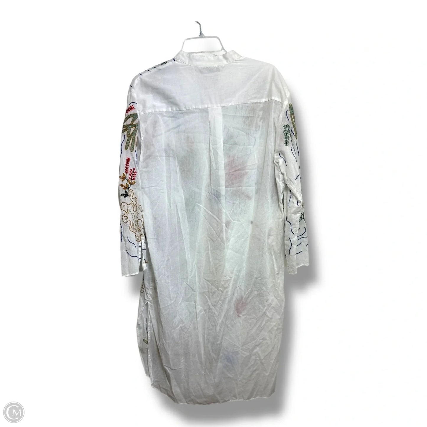 Dress Casual Short By Zara In White, Size: Xs